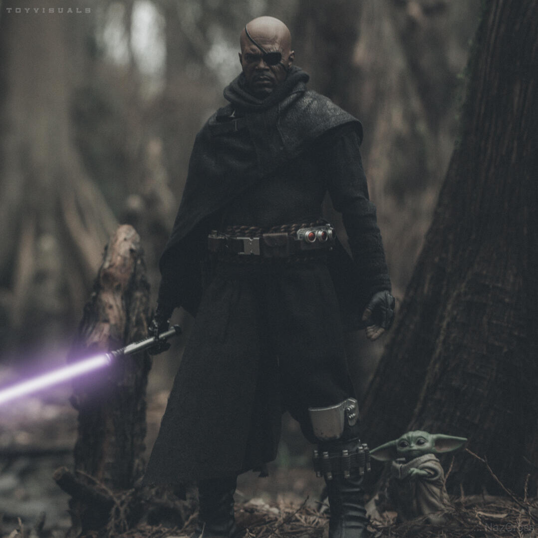 MACE WINDU | STAR WARS | 1/6 Toy Photography &amp; Action Figure Kitbashing.