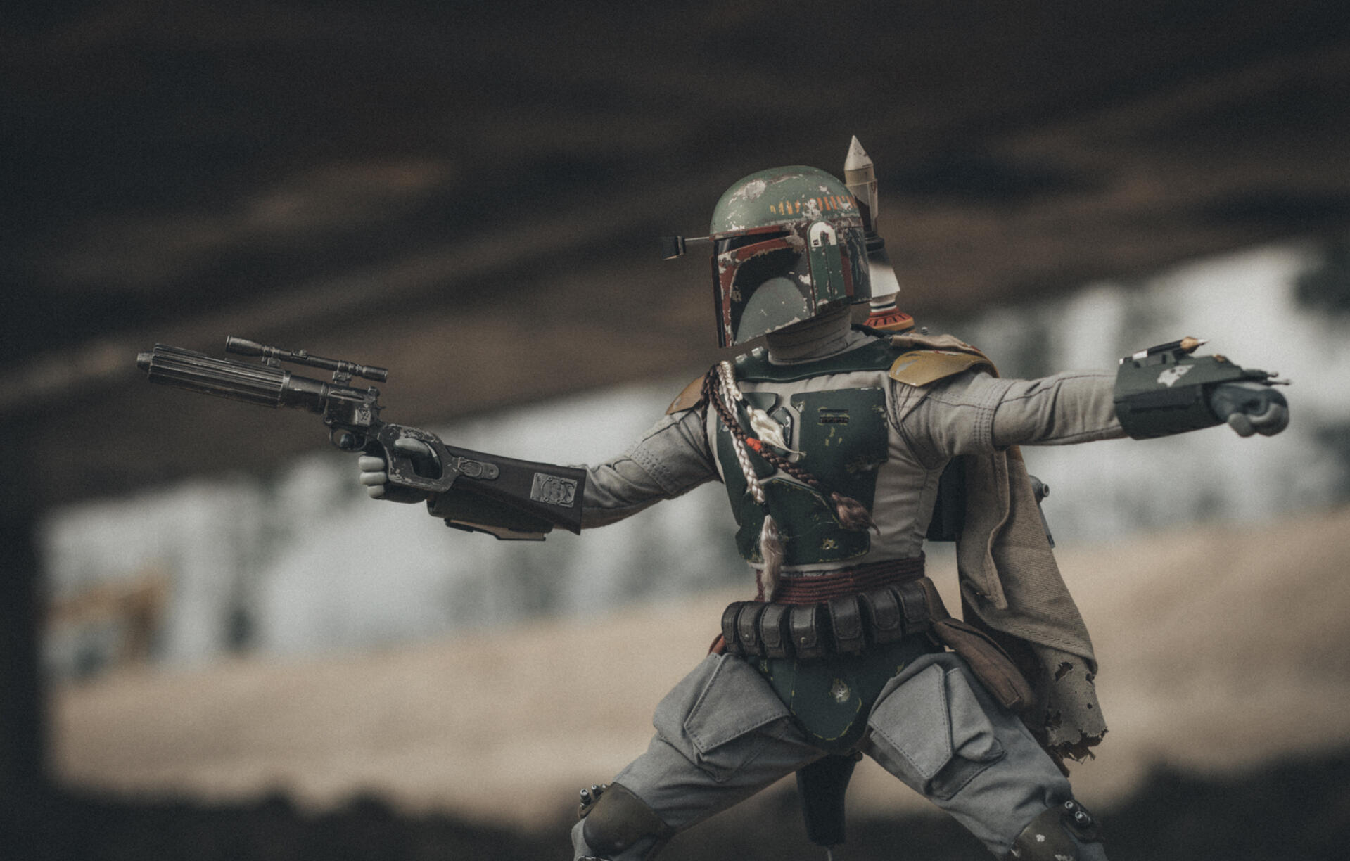 BOBA FETT &amp; STAR WARS | 1/6 Toy Photography &amp; Action Figure Kitbashing.